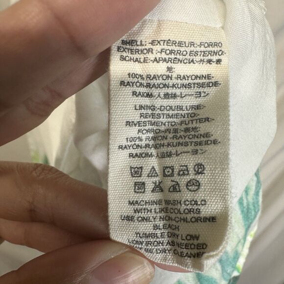 Free People Tropical Oasis Jumper Skirt Tassel Swing Beach Green Size Small Pet. - Picture 11 of 12